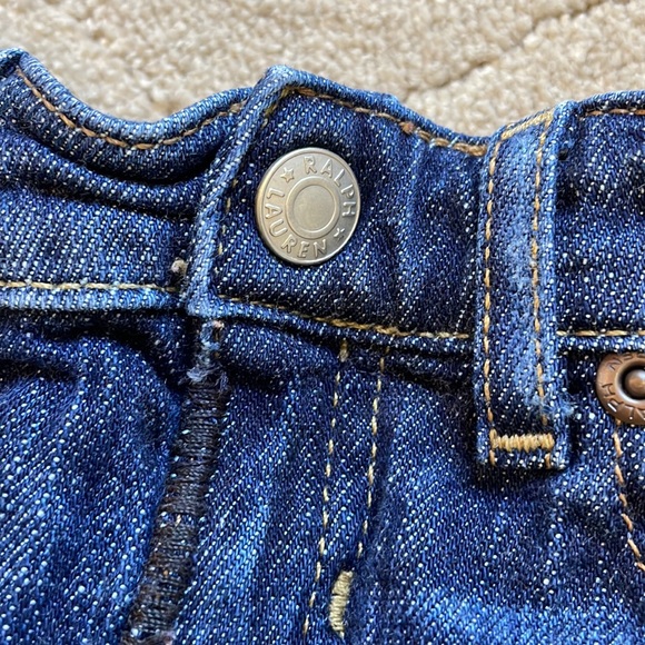 Ralph Lauren Girls Patchwork Skinny Jeans - Picture 6 of 8